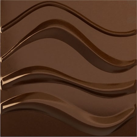 Ekena Millwork 19 5/8in. W x 19 5/8in. H Wave EnduraWall Decorative 3D Wall Panel Covers 2.67 Sq. Ft. WP20X20WVCDC